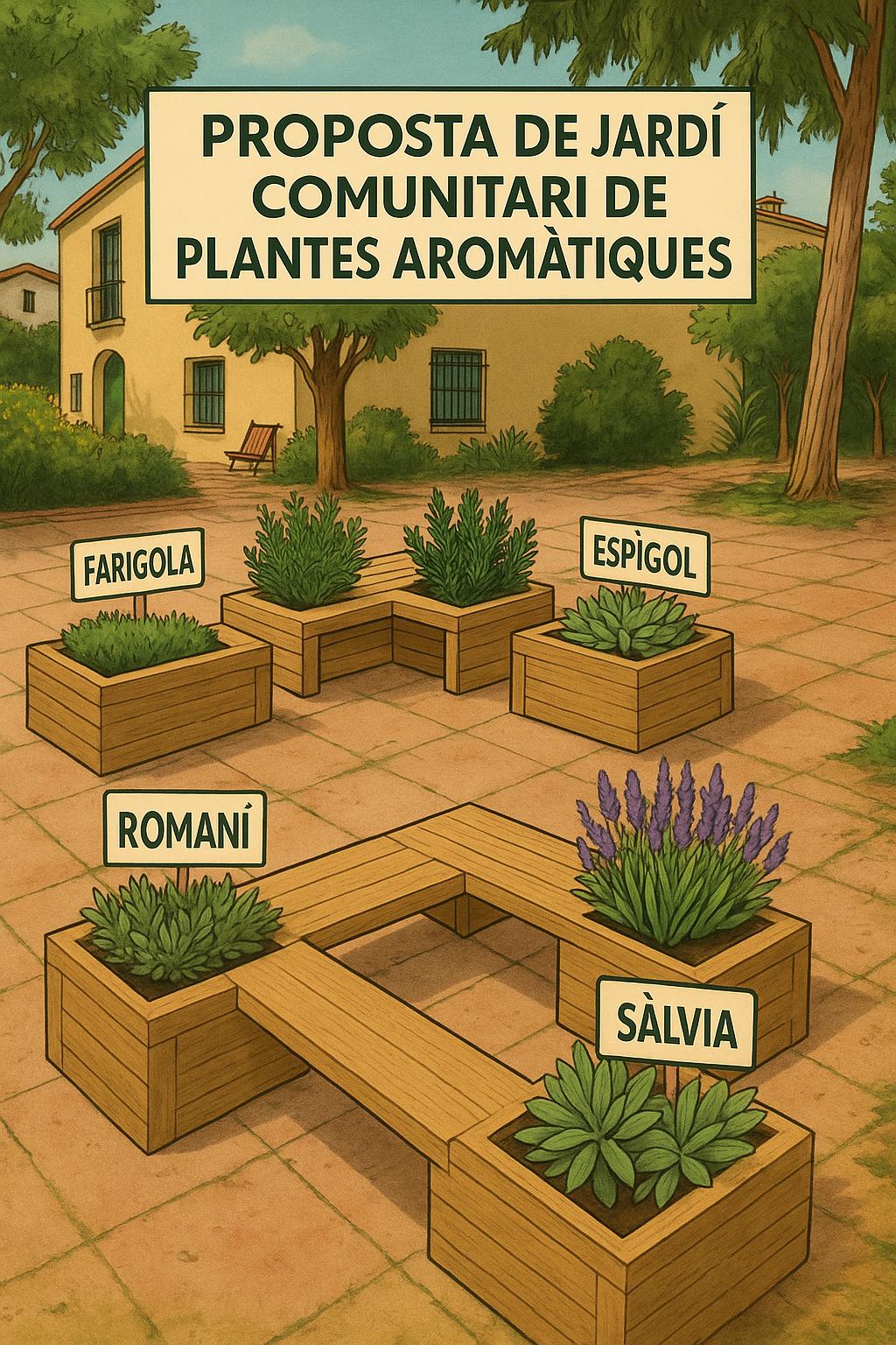 Imatge pels mitjans: Jardí Comunitari de Plantes Aromàtiques/Medicinals
