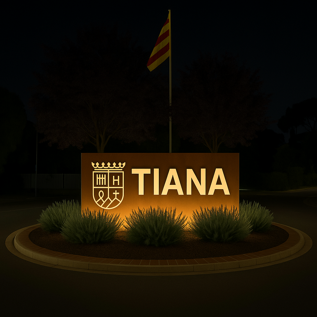 Imatge pels mitjans: Benvinguda Tiana