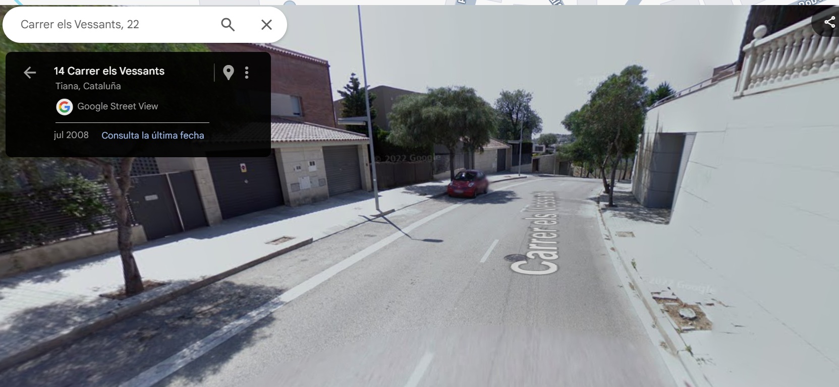 Imatge pels mitjans: Desplaçar carril bici carrer Els Vessants